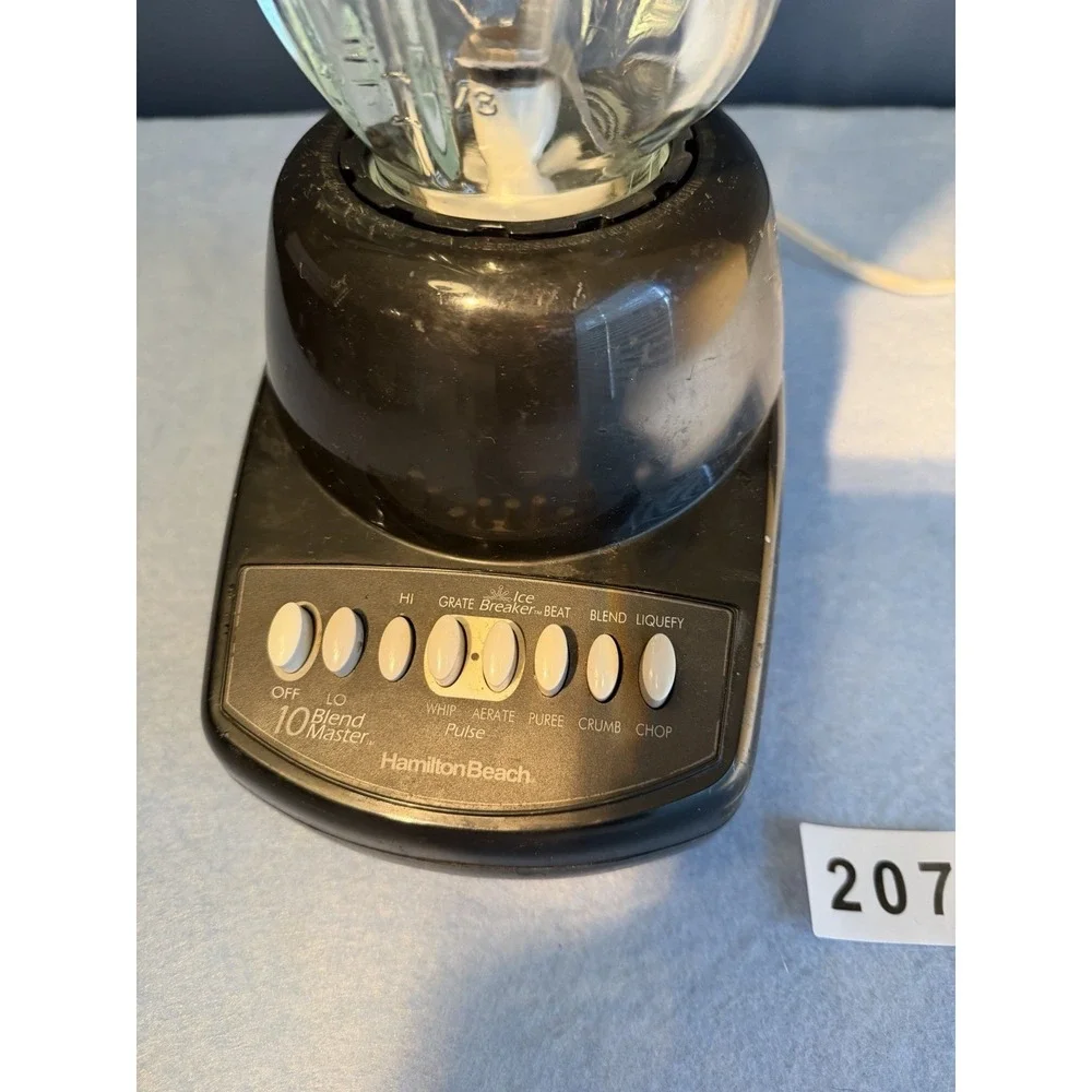 Hamilton Beach 10 Blend Master Model 50220 Blender All Parts Included